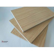 Colors Embossment MDF Board 16mm 18mm Melamine Plywood for Decoration